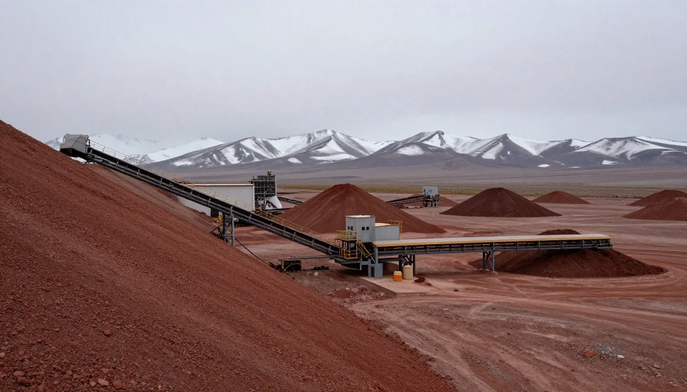 Infraestructura minera en el norte argentino